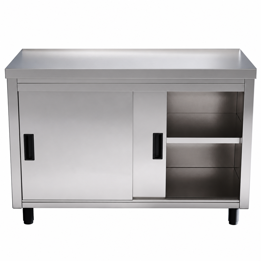Armário Horizontal Fechado em Inox